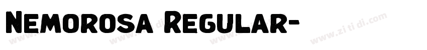 Nemorosa Regular字体转换 Nemorosa Regular字体转换